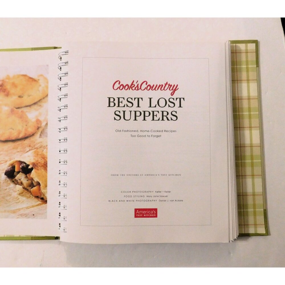 Cook's Country Best Lost Suppers Home-Cooked Recipes 2009 Spiral Binder - Picture 3 of 10
